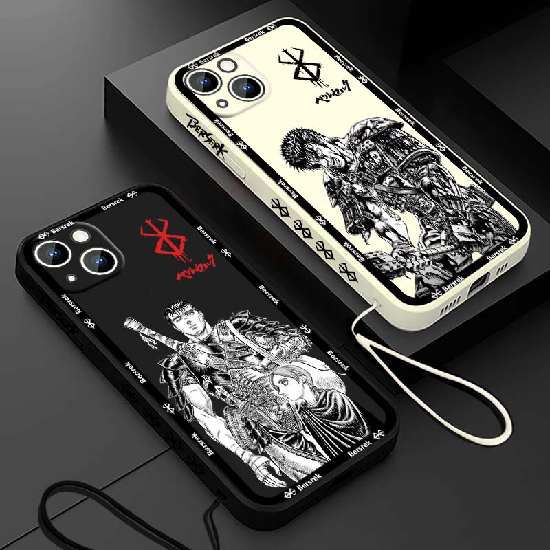 Phone Cases Iphone 16 Pro - 日本アニメ ベルセルク ガッツ Apple iPhone 17