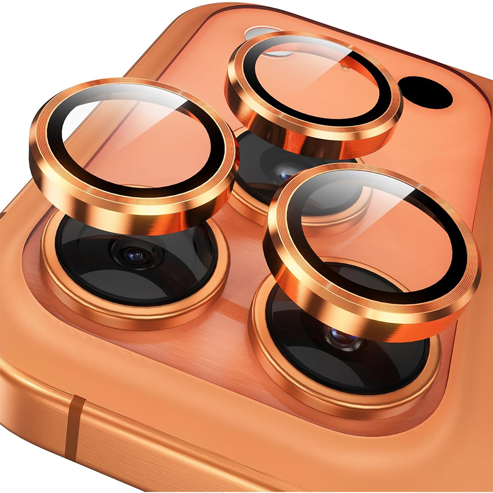 Phone Cases Orange - コズミックオレンジ カメラレンズプロテクターカバー iPhone Air 17 Pro
