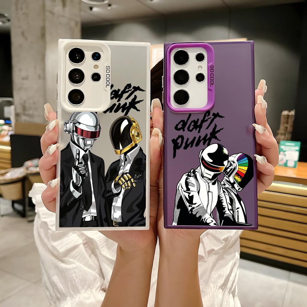 Phone Cases For Samsung Galaxy - バンドD-ダフトパンク スマホケース Samsung Galaxy S25 Edge