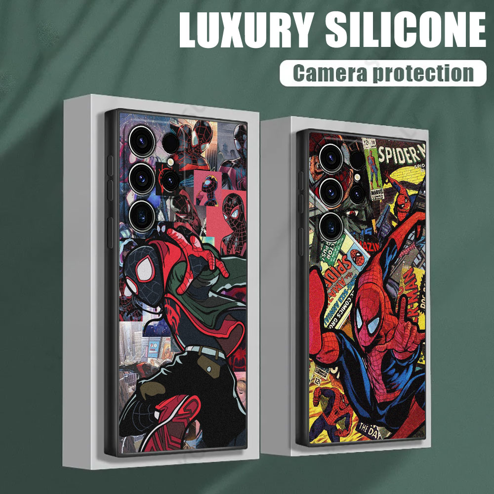 Phone Cases For Samsung S21 5G - スパイダーマン スパイダーグウェン マーベル スマホケース Samsung Galaxy