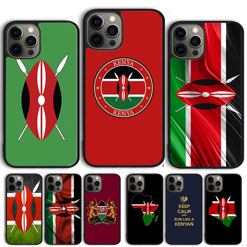 Phone Cases Kenya - ケニア国旗柄スマホケース iPhone 17 Air 15 16