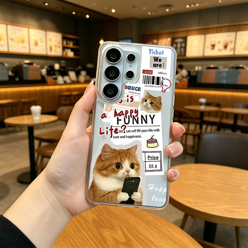Phone Cases For Samsung S21 5G - 透明アクリル製マグネット式スマホケース Samsung Galaxy S26 S25 S24