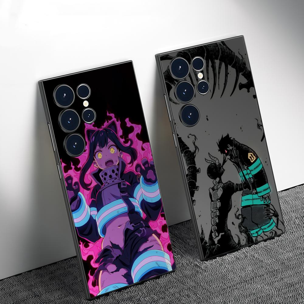 Phone Cases For Samsung Galaxy - アニメ F-ファイアーフォース電話ケースサムスンギャラクシー S26 S25 S24 S22