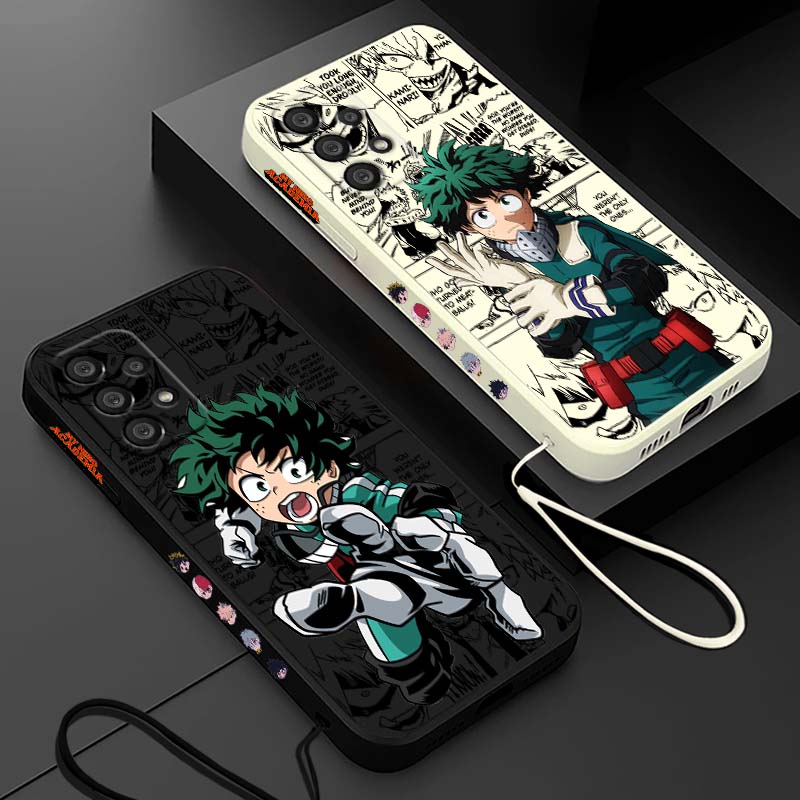 Phone Cases For Samsung Galaxy - アニメ僕のヒーローアカデミア カバー Samsung Galaxy A73 A71