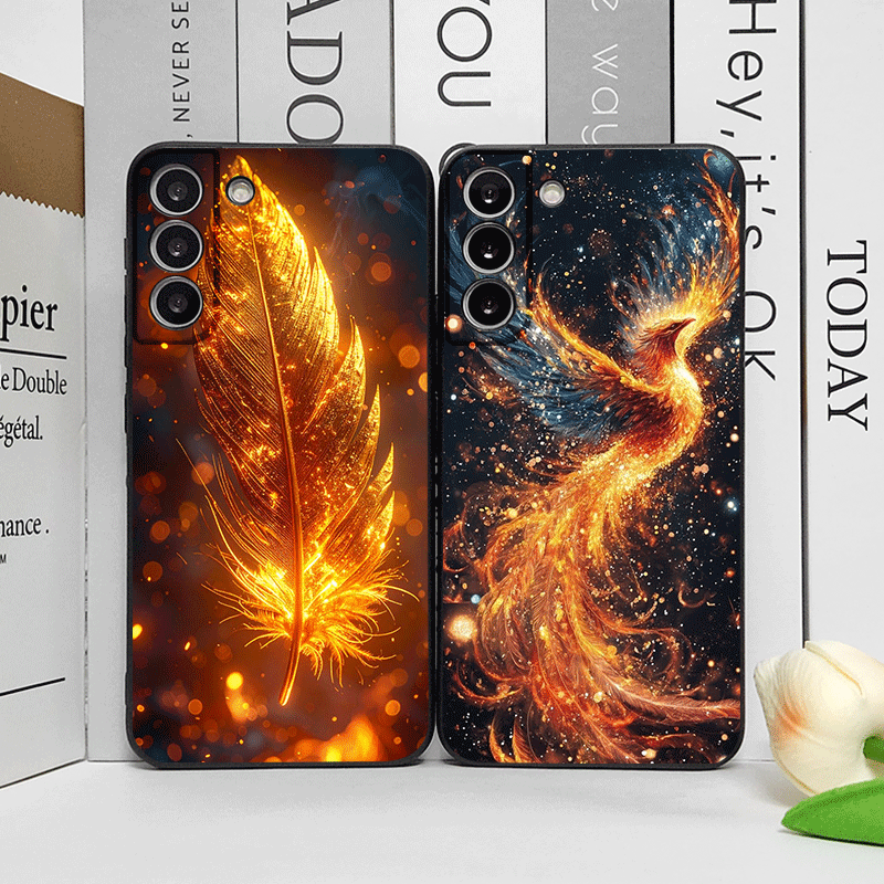 Phone Cases Google Pixel 10 - 高級フェニックス火炎羽模様スマホケース Google Pixel 10 9 A