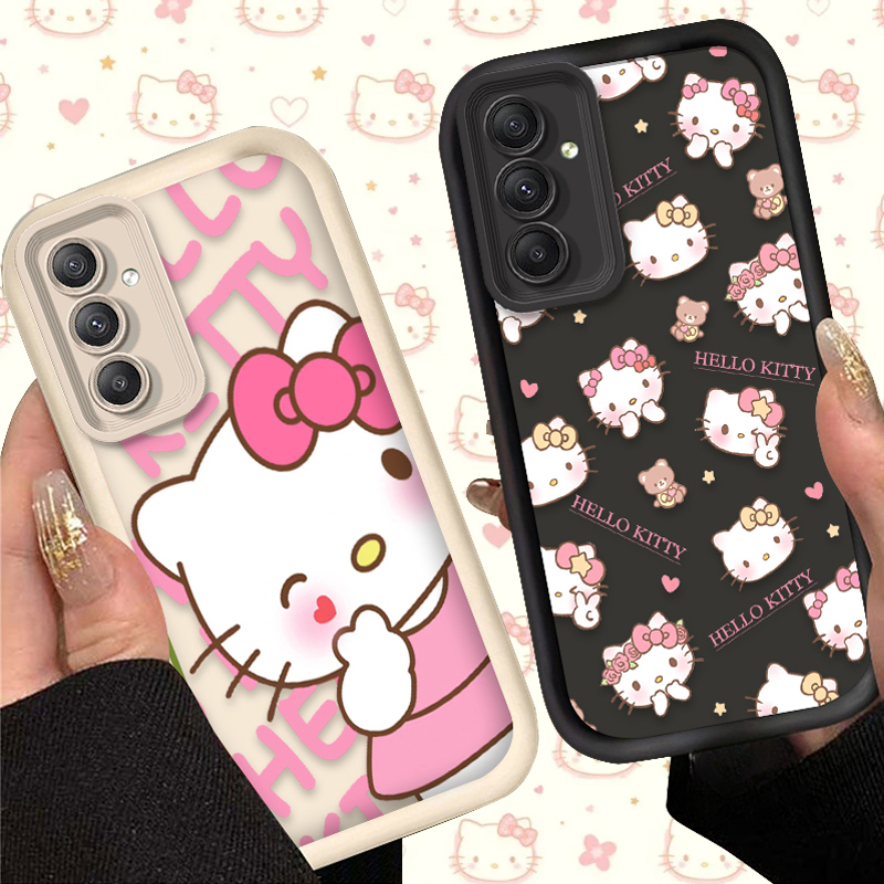 Phone Cases For Samsung Galaxy - サンリオ ピンク ハローキティ ケース Samsung Galaxy