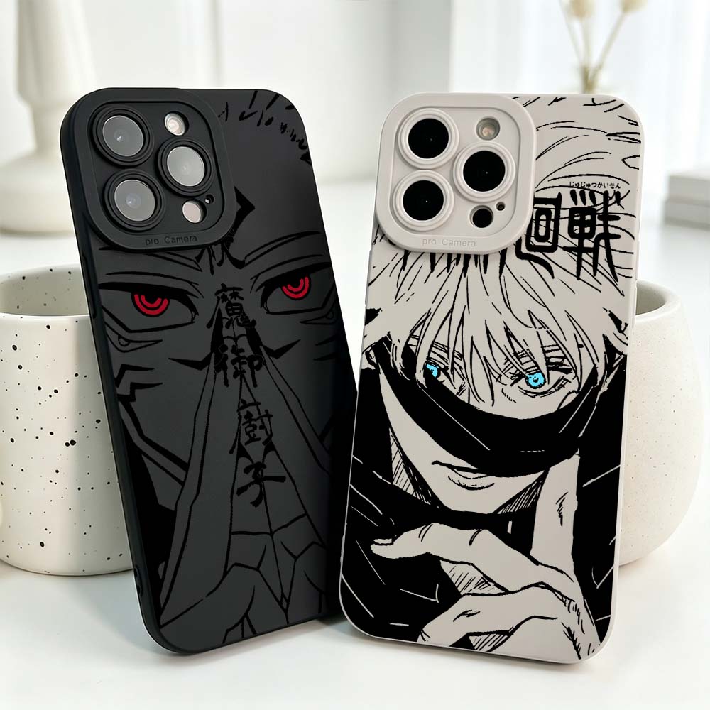 Phone Cases Iphone 16 Pro - アニメ「呪術廻戦」クールカバーシリコンケース iPhone 17 16 15 14