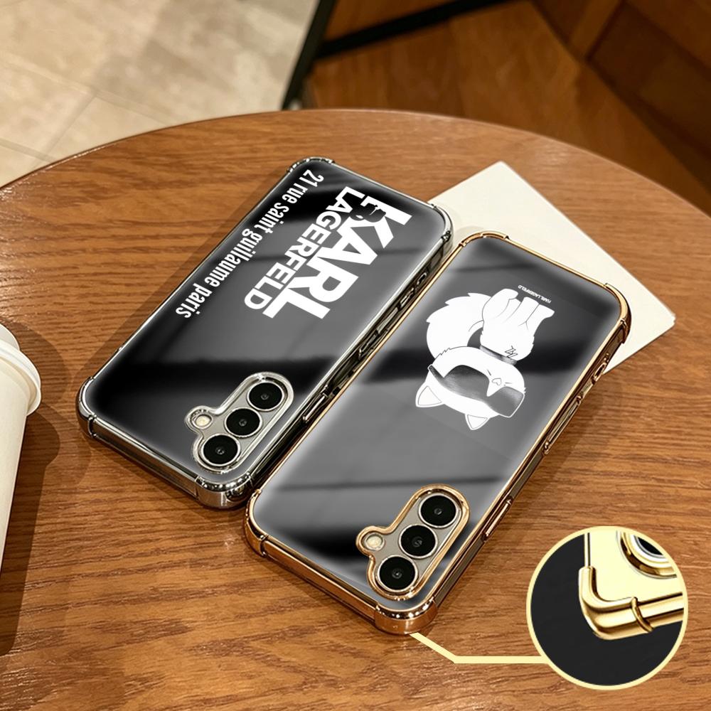 Phone Cases Galaxy S24 - 猫K-Karlスマホケース Samsung S26 S25 S24 S23