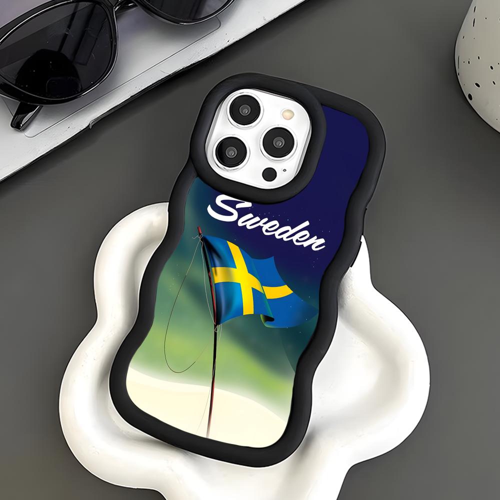 Phone Cases Sweden - スウェーデン国旗柄iPhoneケース iPhone 17 16 15 14