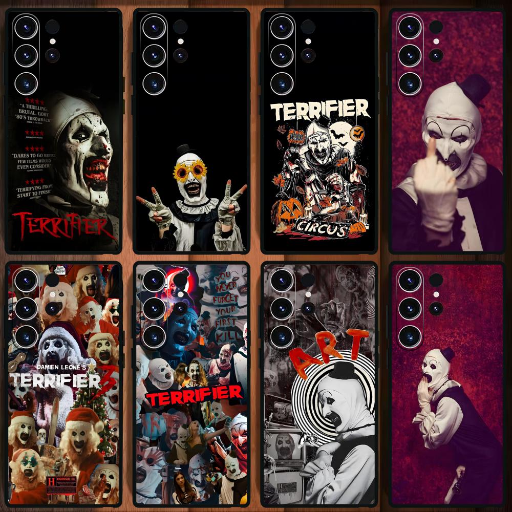 Phone Cases For Samsung Galaxy - アート・ザ・クロウ フォンケース サムスンギャラクシー S26 S25 S24