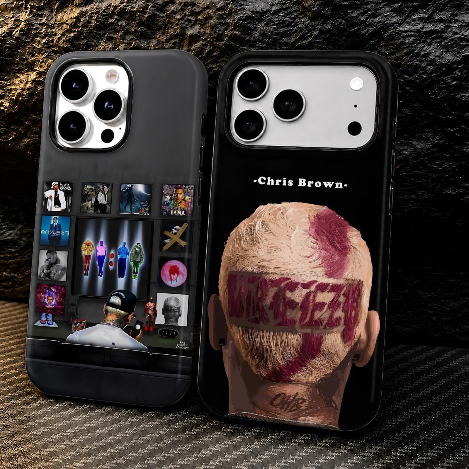 Phone Cases Iphone 16 Pro - ラップC-クリスB-ブラウン iPhone 17 16 15 14