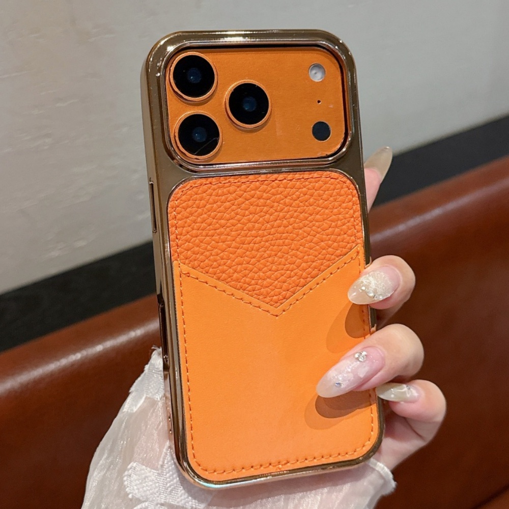 Phone Cases Leather - ビジネスPUレザーカードバッグ付きiPhoneケース iPhone 18/17 ProMax/16/15 Pro/18ProMax/17ProMax対応 カード挿入可能