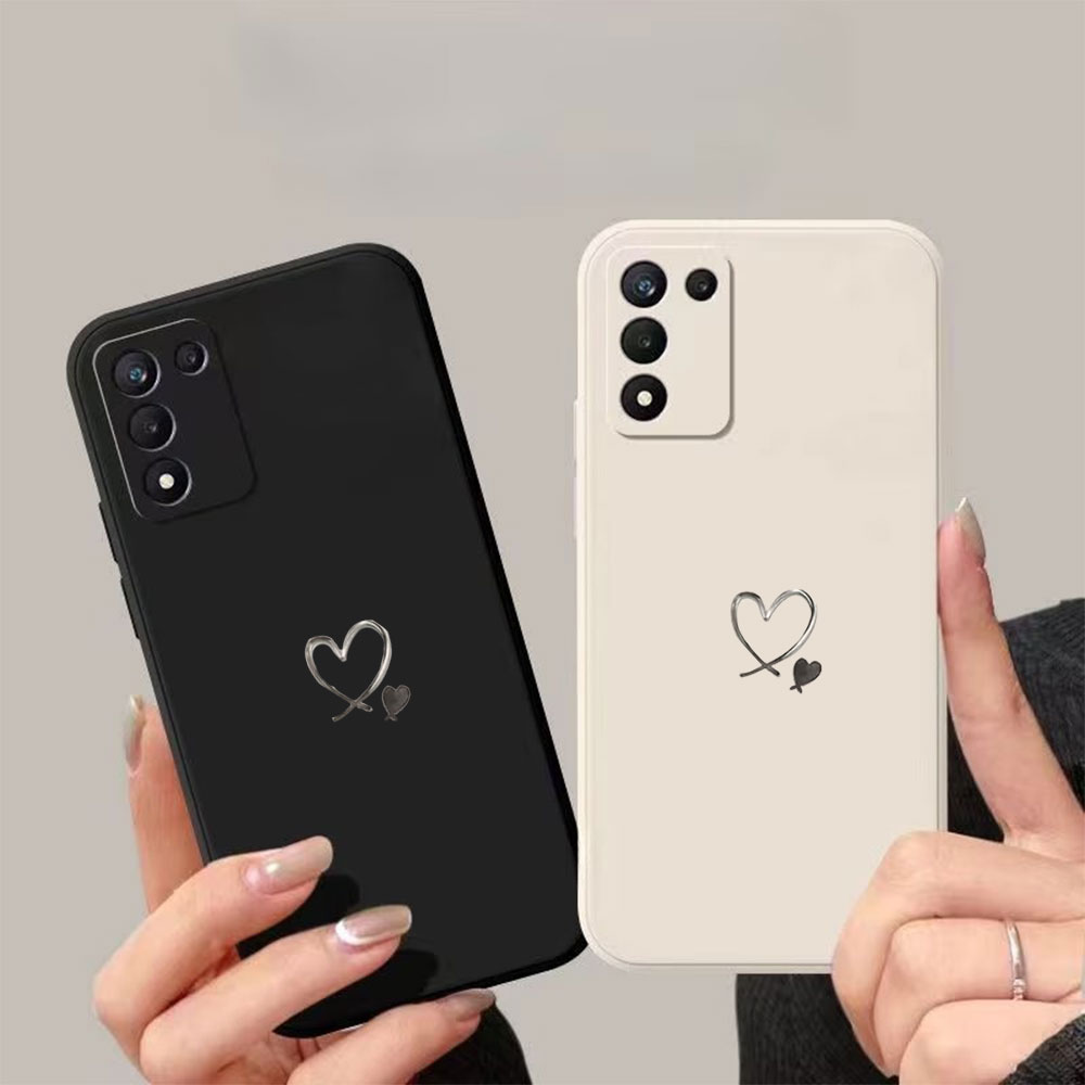 Phone Cases For Samsung S21 5G - 愛のハートプリント落下防止スマホケース Samsung Galaxy S26 S25 Edge