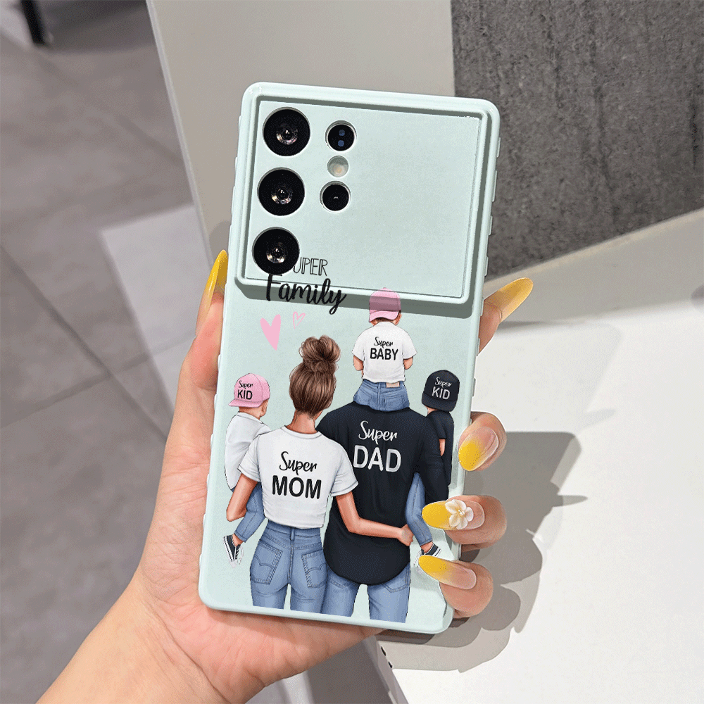 ファッショナブルでキュートなファミリーガールボーイスーパーマ - Phone Cases For Boys のレビューと価格