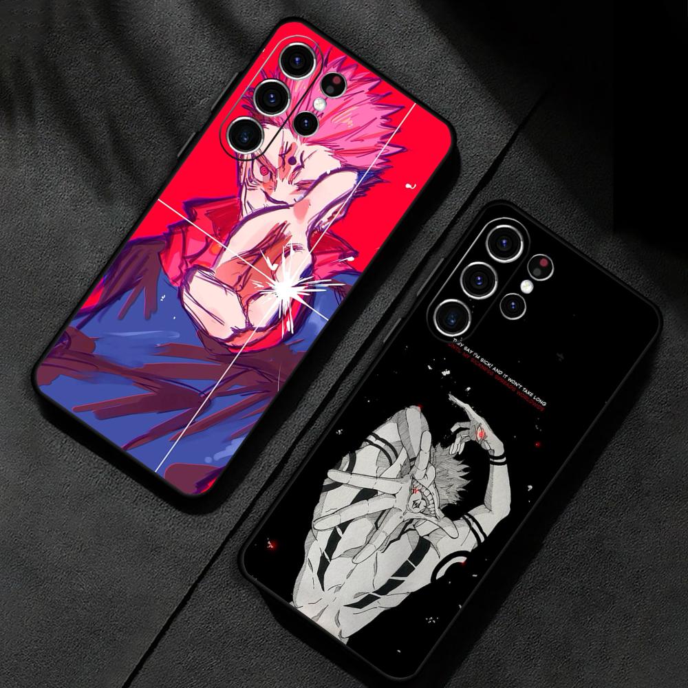 J-Jujutsues Sukuna クールカイセン電話ケー - Phone Cases Galaxy S24 のレビューと価格