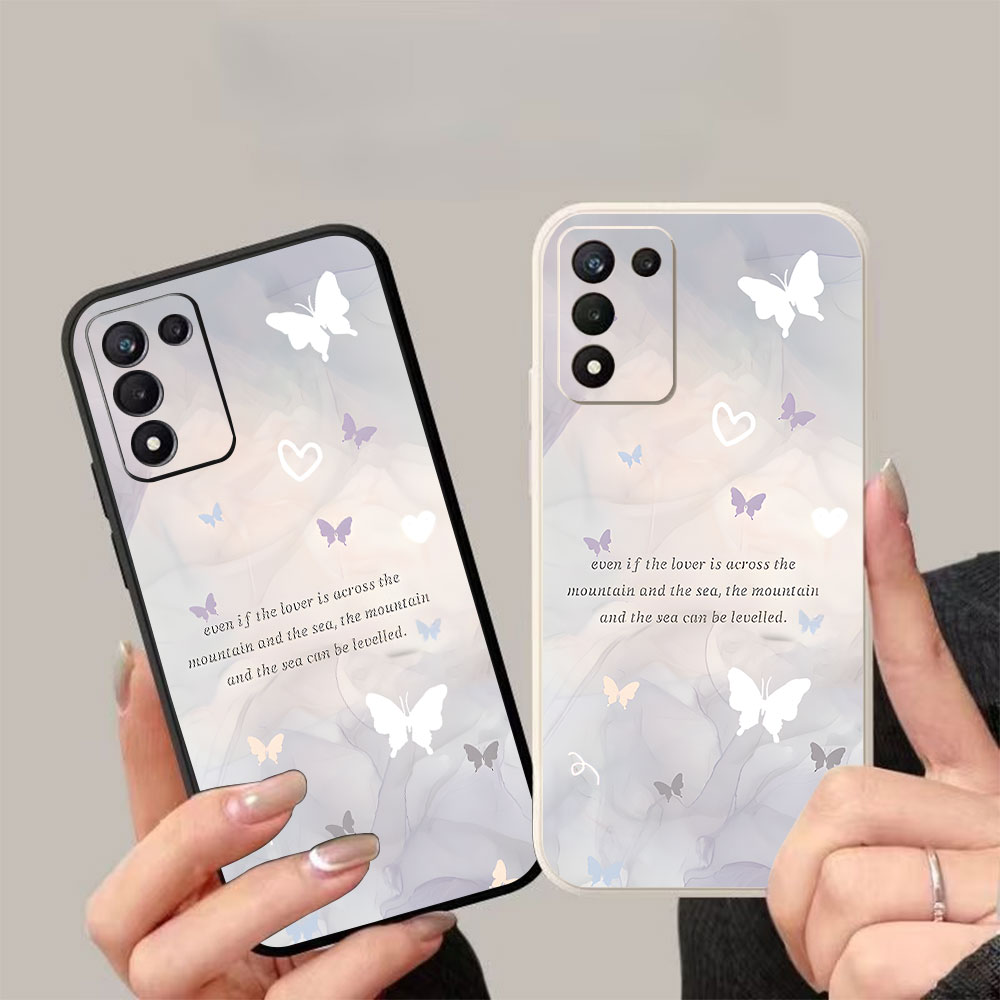 ミニマリストバタフライシリコン製スマホケース Samsung - Phone Cases For Samsung S21 5G のレビューと価格