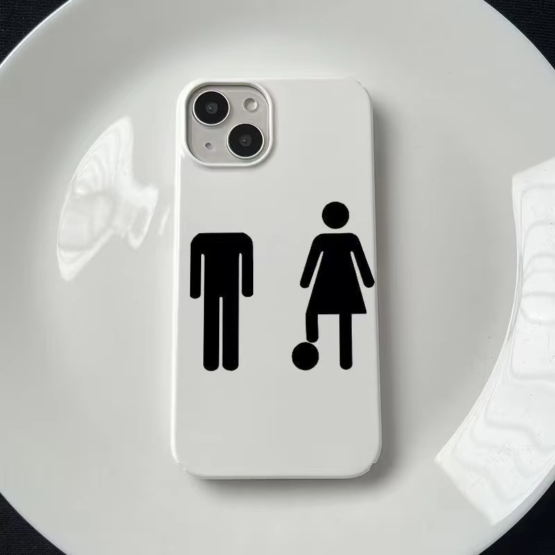 ミニマリストな男女シンボル柄iPhoneケース iPhone - Phone Cases For Boys のレビューと価格