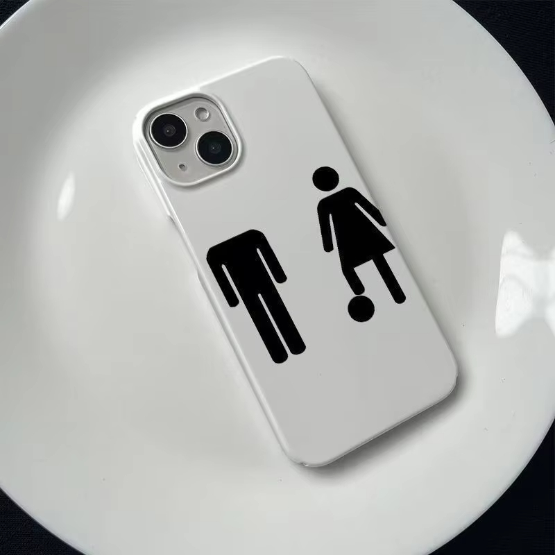 ミニマリストな男女シンボル柄iPhoneケース iPhone - Phone Cases For Boys のレビューと価格