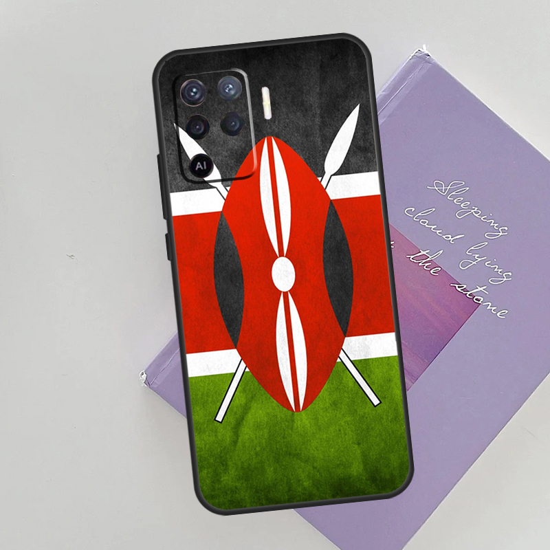 ケニア国旗ケース Oppo A15 A16 A17 A52  - Phone Cases Kenya のレビューと価格