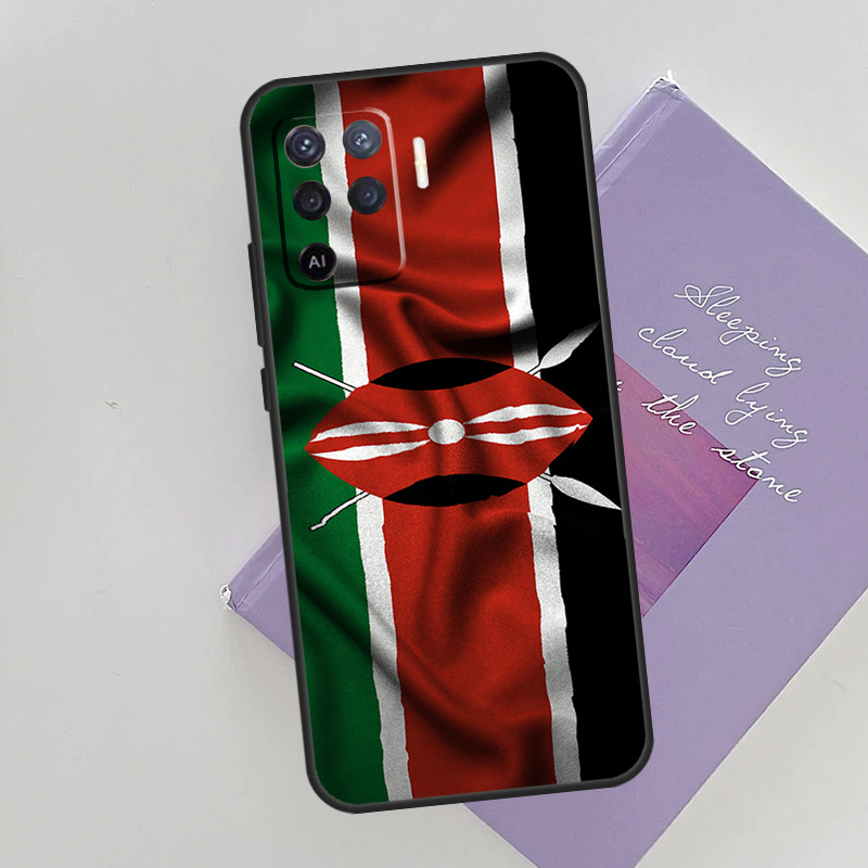 ケニア国旗ケース Oppo A15 A16 A17 A52  - Phone Cases Kenya のレビューと価格