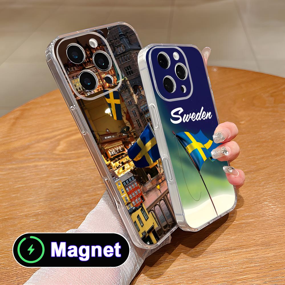 スウェーデン国旗柄iPhoneケース iPhone 17 1 - Phone Cases Sweden のレビューと価格