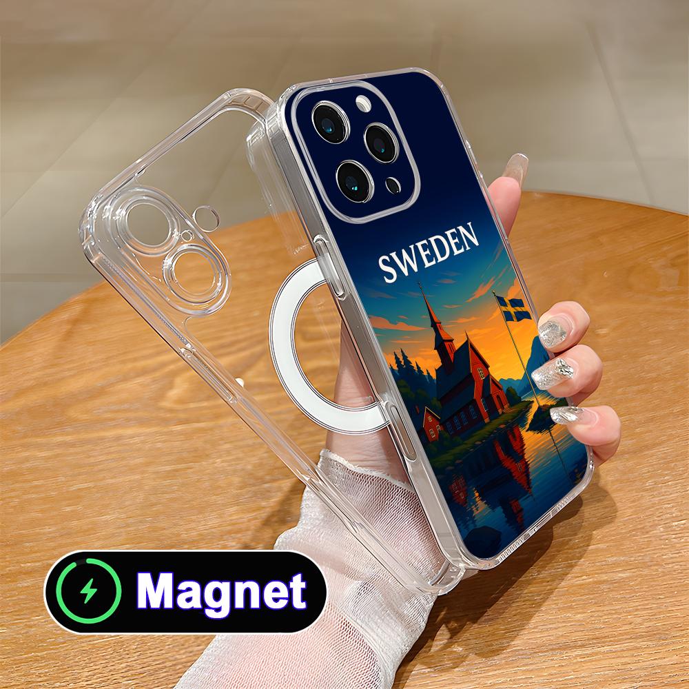 スウェーデン国旗柄iPhoneケース iPhone 17 1 - Phone Cases Sweden のレビューと価格