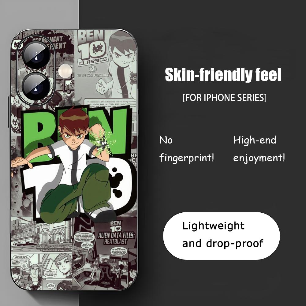 カートゥーンB10-ベン10クールボーイフォンケース iPh - Phone Cases For Boys のレビューと価格