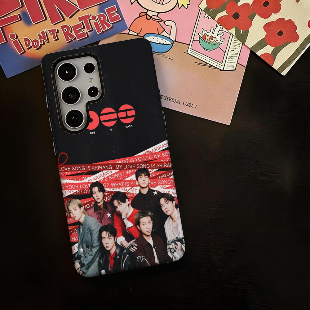 クールな防弾BTSボーイズデザインのスマホケース、サムスンギ - Phone Cases For Boys のレビューと価格