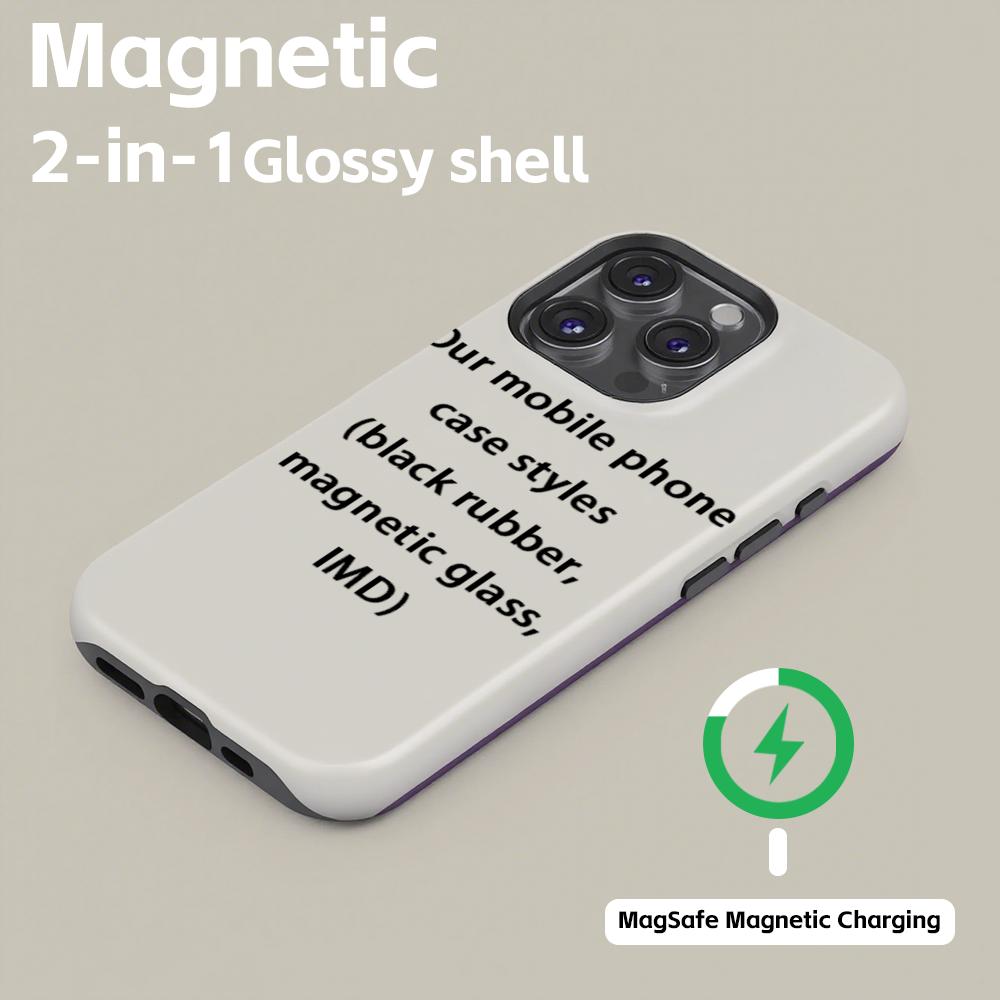 heheh マグネット式2-in-1光沢シェル iPhone - Phone Cases Magnetic のレビューと価格