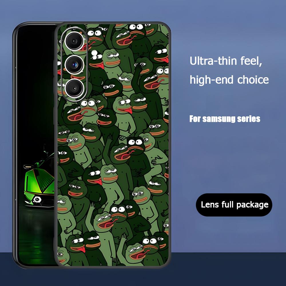悲しいペペのカエルが描かれたクールなスマホケース、Samsu - Phone Cases For Samsung Galaxy のレビューと価格