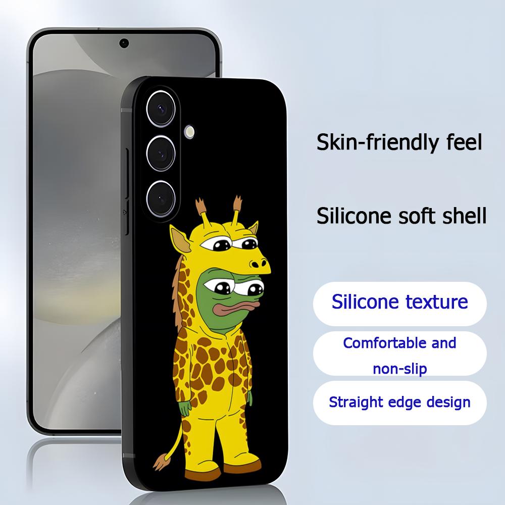 悲しいペペのカエルが描かれたクールなスマホケース、Samsu - Phone Cases For Samsung Galaxy のレビューと価格