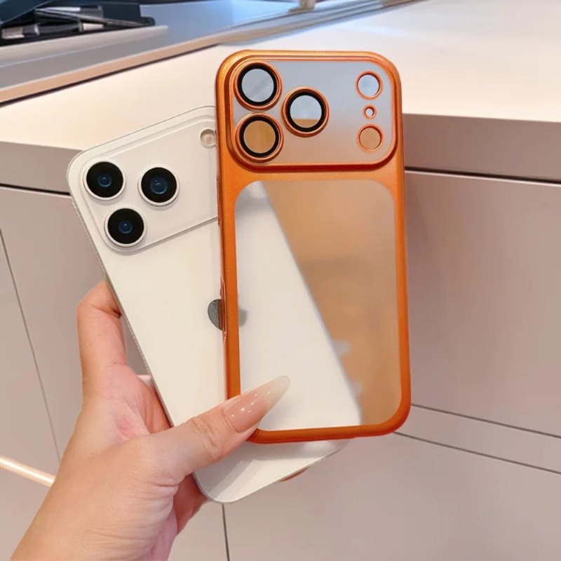 公式コズミックオレンジメッキ加工のつや消し半透明薄型iPho - Phone Cases Orange のレビューと価格