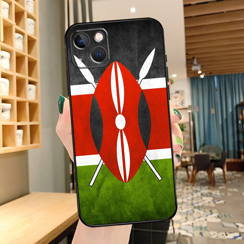 ケニア国旗柄 iPhoneケース iPhone 16 17  - Phone Cases Kenya のレビューと価格