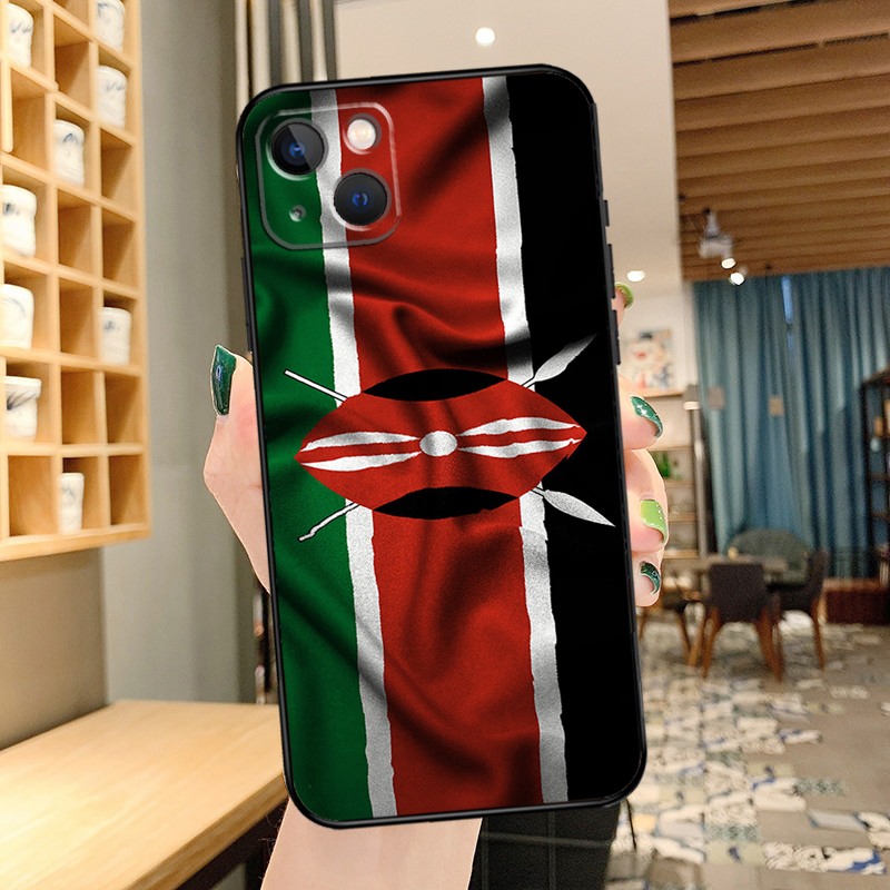 ケニア国旗柄 iPhoneケース iPhone 16 17  - Phone Cases Kenya のレビューと価格