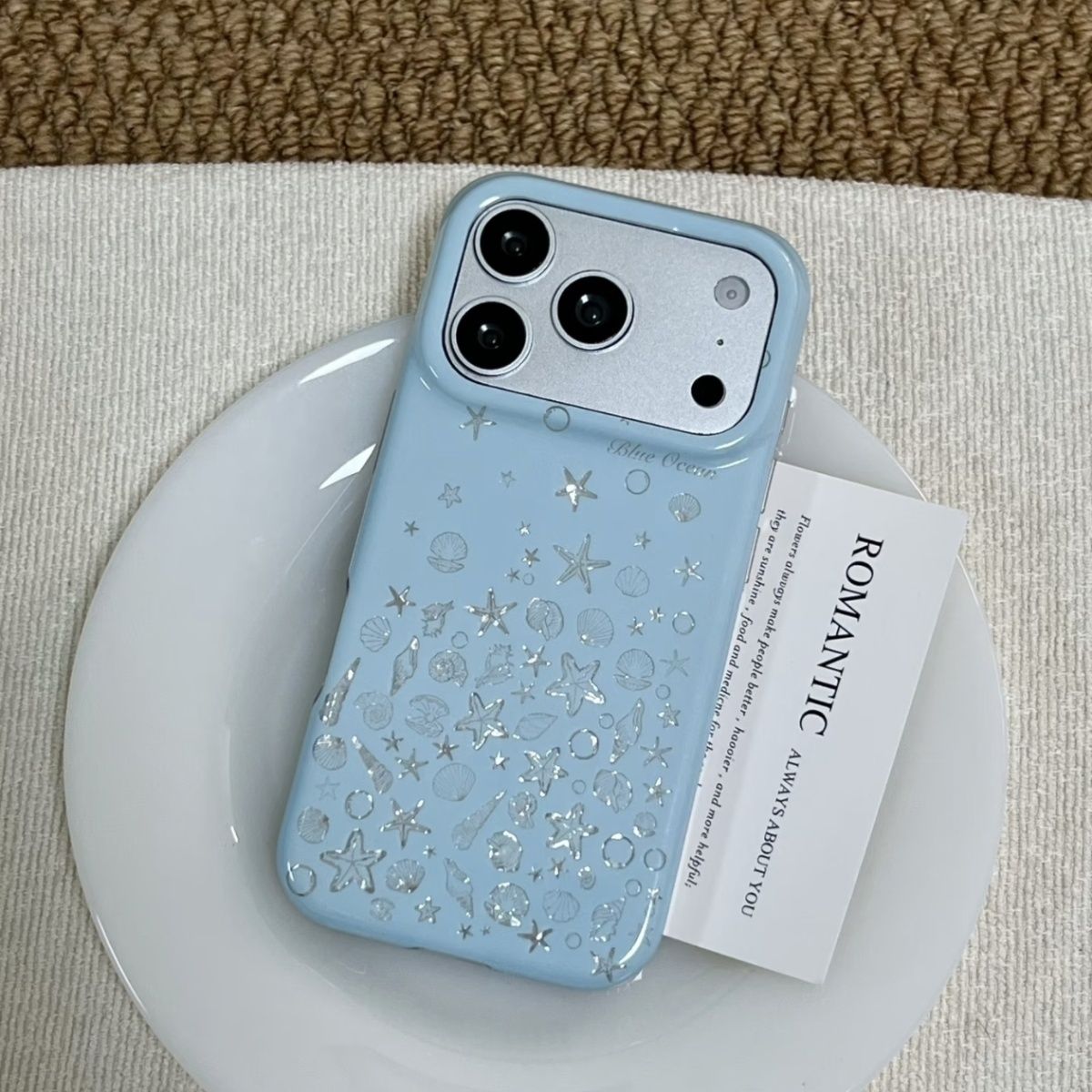 韓国風ミントカラーの英語クロスエンジェルウィングスiPhon - Phone Cases Iphone 16 Pro のレビューと価格