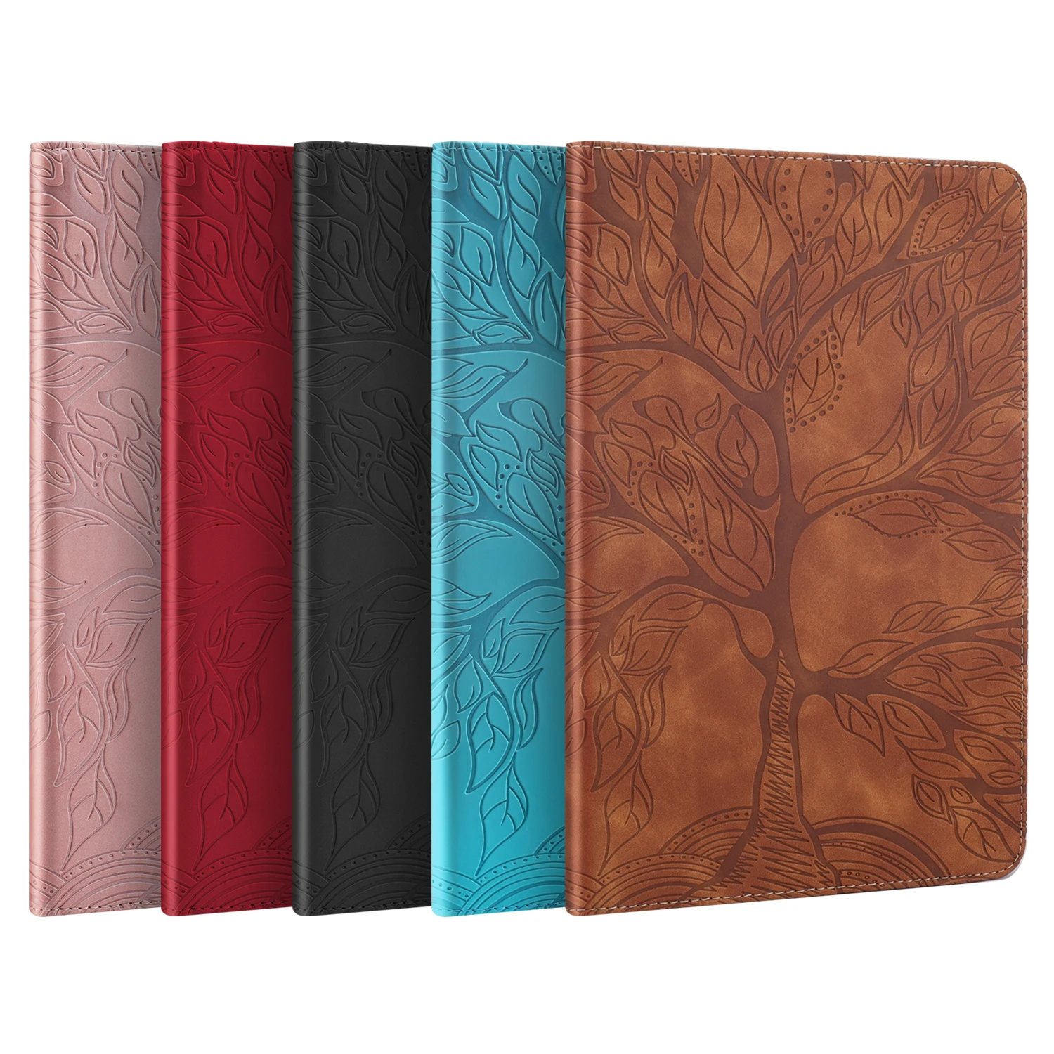 IPad用レザースタンド付きウォレットケース,スマートカバー - Leather Folio Wallet Case のレビューと価格