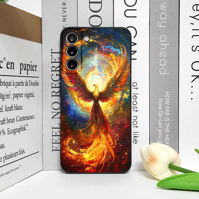 高級フェニックス火炎羽模様スマホケース Google Pix - Phone Cases Google Pixel 10 のレビューと価格