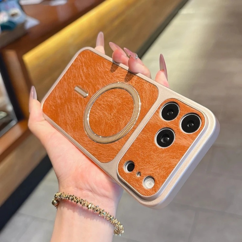 豪華な新作オレンジレトロフェザーMagsafe対応iPhon - Phone Cases Orange のレビューと価格