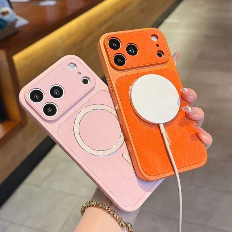 豪華な新作オレンジレトロフェザーMagsafe対応iPhon - Phone Cases Orange のレビューと価格