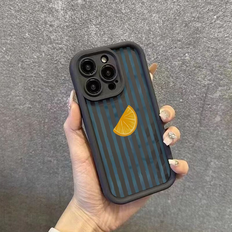 ストライプレモン柄スマホケース iPhone 17 16 1 - Phone Cases Iphone 17 Pro のレビューと価格