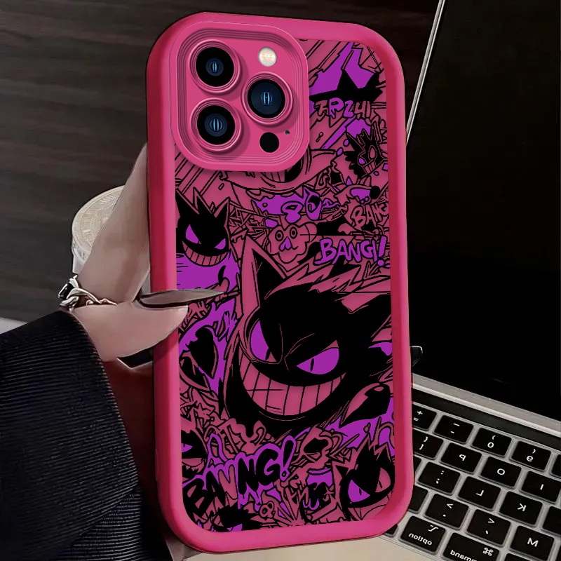 ポケモン ゲンガー グラフィティ スマホケース iPhone - Phone Cases Xs のレビューと価格