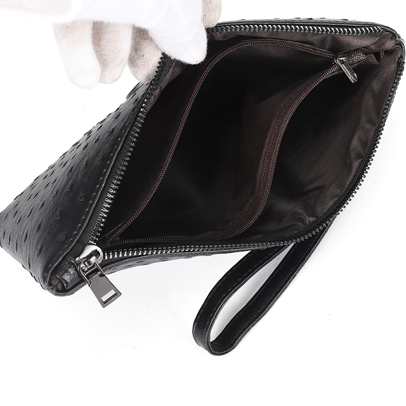 男性用ダチョウ柄の財布,黒,茶色,虎の頭のデザイン,高品質の - Phone Cases For Boys のレビューと価格