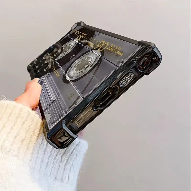 レトロカセットパターンメッキ加工ソフトフォンケース Sams - Phone Cases For Samsung S21 5G のレビューと価格