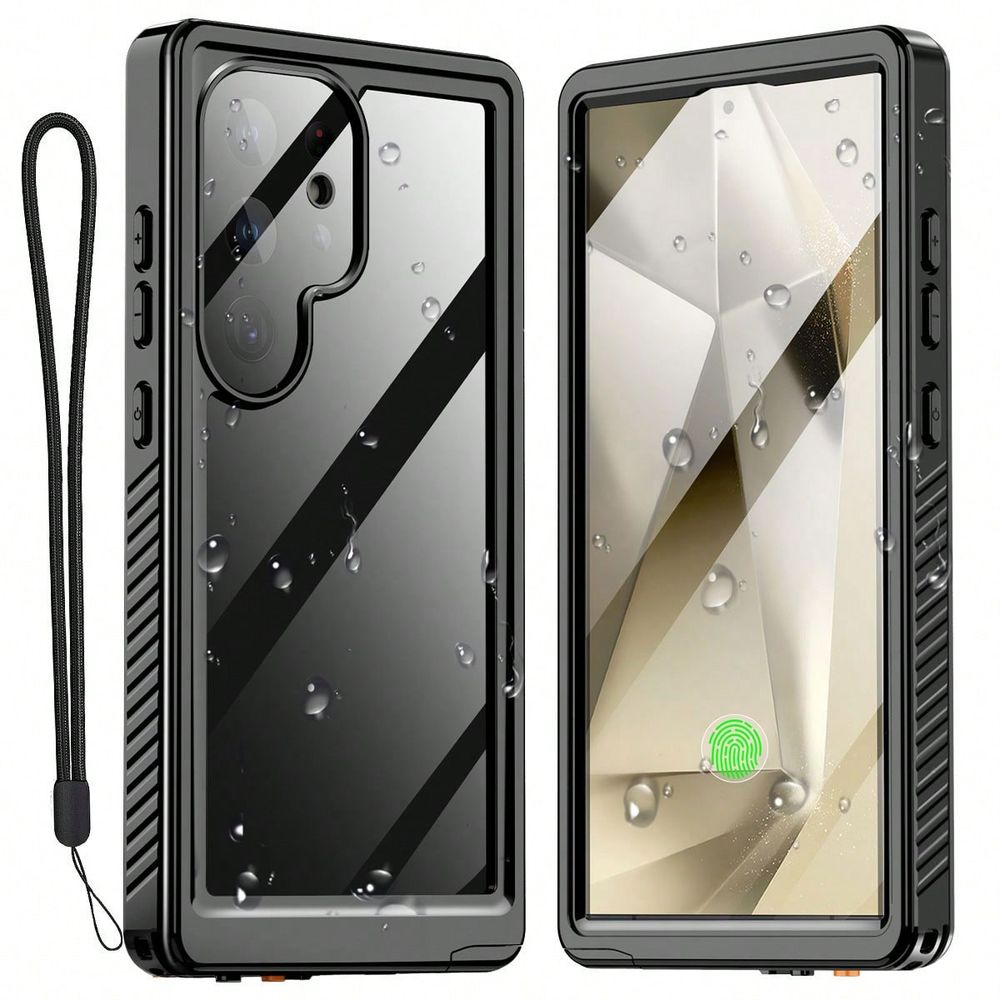 ブラック防水スマホケース IP68 水中対応 フルボディ ミ - Phone Cases Heavy Duty のレビューと価格