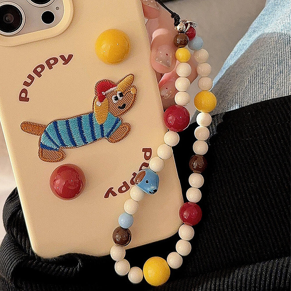 かわいい犬クマチーズペンダント携帯電話チェーンチャームキーホ - Phone Cases For Boys のレビューと価格