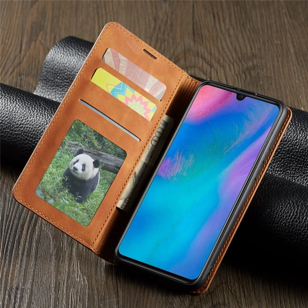 Huawei P30 P20 P40 Pro Lite、Ma - Leather Folio Wallet Case のレビューと価格