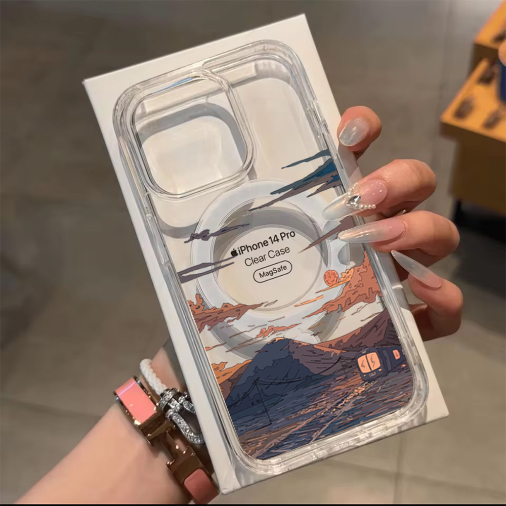 夕焼け柄ファッションスマホケース iPhone 17 Pro - Phone Cases Xs のレビューと価格