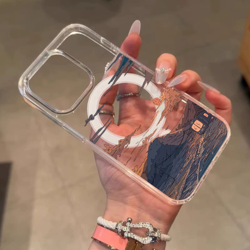 夕焼け柄ファッションスマホケース iPhone 17 Pro - Phone Cases Xs のレビューと価格