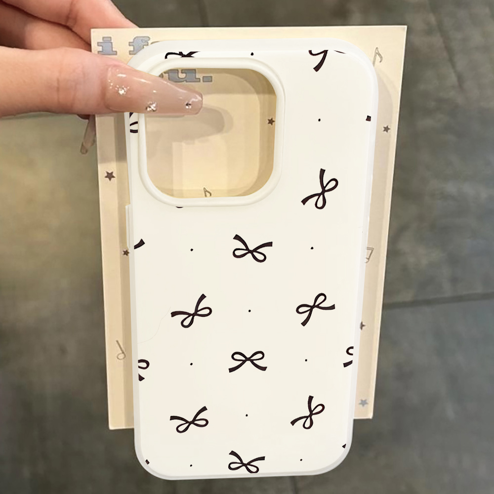 可愛いリボン柄のINS風スマホケース iPhone 17 1 - Phone Cases Iphone 17 Pro のレビューと価格
