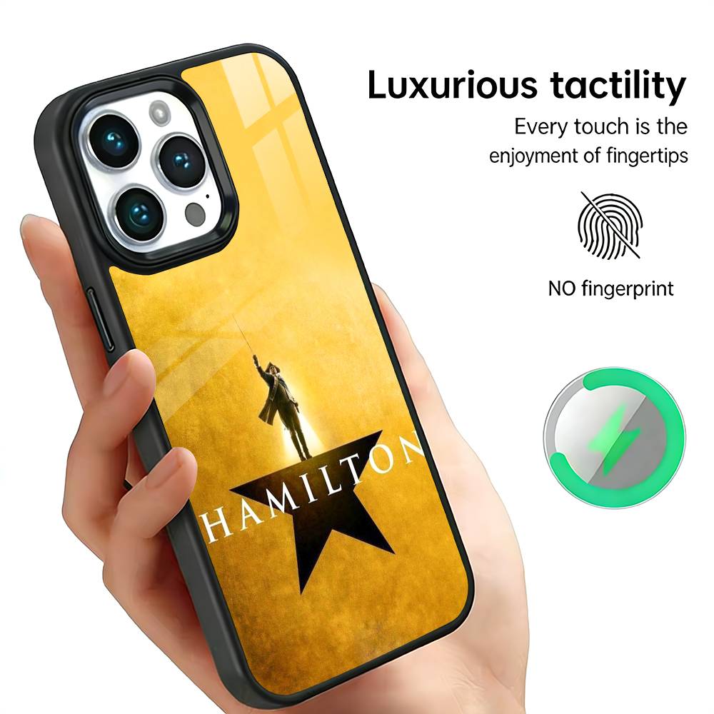 H-ハミルトン ミュージカルの歌詞柄 iPhoneケース i - Phone Cases Hamilton のレビューと価格